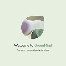 Landing Page Design for Green Mind AI App