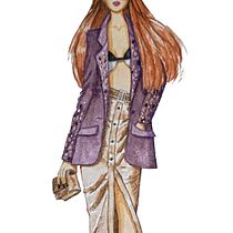 Final Project for the course "Create Fashion Illustrations" by Josefina Fernandez