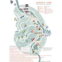 Interactive Map of Karlovy Vary (KVIFF) for Kids