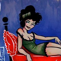 Irma La Douce, Shirley MacLaine una chica Pin Up. Animação e Ilustração tradicional projeto de raskayou - 13.08.2014