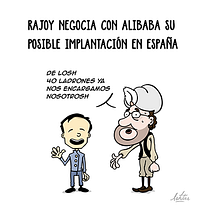 Rajoy negocia con Alibaba su posible implantación en España. Design projeto de Esther Company - 28.09.2014