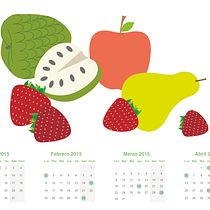 Es tiempo de fruta. Un projet de Illustration traditionnelle de lara lorenzo moreno - 20.10.2014