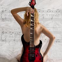 I have an affair with rock'n'roll. Photograph, Photograph, and Post-production project by Aida - 10.22.2014