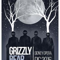 POSTER GRIZZLY BEAR . Design project by lenci - 12.05.2014