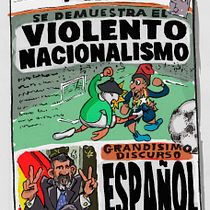 2 tiras realizadas para la Gallina Vasca. Comic project by Aiert Zubigarai - 01.03.2015