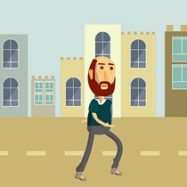 Mi Proyecto del curso Construye un amigo: del lápiz al movimiento. Animation, and Motion Graphics project by Ramón Torres - 01.22.2015