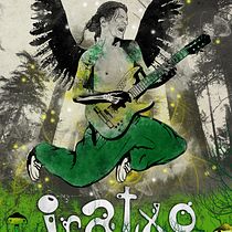 Mi Proyecto del curso Ilustración para music lovers. Cartel Iratxo. Graphic Design, and Traditional illustration project by Mamen Castanedo - 03.08.2015