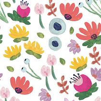 Motivos para repetir: SAMA - Arte y Estampado - Abril. Un projet de Dessin, Création de motifs , et Aquarelle de Sarita Ahumada - 16.10.2016