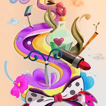 Mi Proyecto del curso Ilustración exprés con Illustrator y Photoshop. Ilustração tradicional projeto de Ignacio Figueruelo Muñoz - 17.03.2015