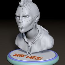 Mi Proyecto del curso Modelado de personajes en 3D . Un projet de 3D, B, e dessinée, Conception de personnages , et Sculpture de Juanma Díaz Bermúdez - 19.04.2015