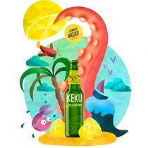 Mi Proyecto del curso Ilustración exprés con Illustrator y Photoshop. Traditional illustration project by Beatriz - 05.05.2015