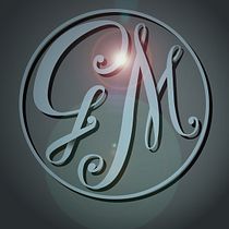 GM, Mi Proyecto del curso Los secretos dorados del lettering. T, and pograph project by GERMáN MARCH - 05.12.2015