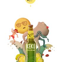  Mi Proyecto del curso Ilustración exprés con Illustrator y Photoshop. Traditional illustration, and Graphic Design project by Geno Mel - 05.18.2015