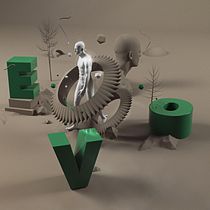 Mi Proyecto del curso Dirección de Arte con Cinema 4D. 3D project by Elvis Benício - 05.27.2015
