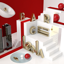 Proyecto BARCELONA del curso Dirección de Arte con Cinema 4D. 3D project by Albert Ribalta Rosselló - 05.27.2015