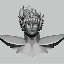 Mi Proyecto del curso Modelado de personajes en 3D. Un projet de 3D de Carmen Costa - 28.05.2015