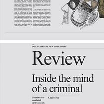 INSIDE THE MIND OF A CRIMINAL. Design, Editorial Design, and Traditional illustration project by Jaqueline Vanek - 06.08.2015