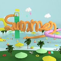 Summer. 3D, Design, and Motion Graphics project by Sergio García Arribas - 07.12.2015