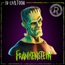 Proyecto Final del Curso - Busto de Superman, Busto de Frankenstein y Busto de Malefica Ein Projekt aus dem Bereich 3D von Ricardo Montero de Espinosa - 28.07.2015