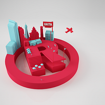 MANTRACITY. 3D, Art Direction, and Advertising project by Mantra Branding - 03.08.2016