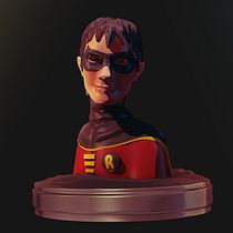 Mi Proyecto del curso Modelado de personajes en 3D. Un projet de 3D , et Conception de personnages de Santiago Vitali - 19.07.2015