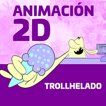 Mi Proyecto del curso Animación digital en 2D - Trollhelado. Un progetto di Animazione, Animazione 2D e Animazione di personaggi di steven torres - 26.08.2016
