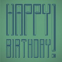 Happy Birthday Lettering!. Design, Graphic Design, and Traditional illustration project by Lydia Amaruch - 12.07.2015