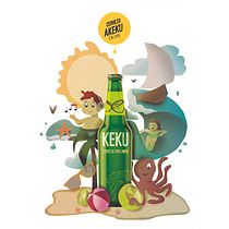 Mi Proyecto del curso Ilustración exprés con Illustrator y Photoshop. Design, and Traditional illustration project by beneto.chova - 08.18.2015