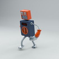 Proyecto: Robot Voltimetro. Animation project by Omar Rommel Tejada Pereyra - 08.18.2015