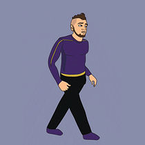 Mi Proyecto del curso Construye un amigo: del lápiz al movimiento. Animation, Design, and Graphic Design project by Michael Ramos - 08.20.2015