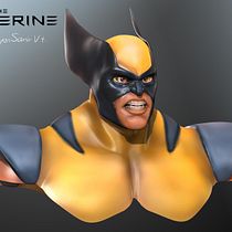 Proyecto Final del curso Modelado de personajes en 3D - Wolverine. Un projet de 3D de Bryan Vivas - 22.08.2015