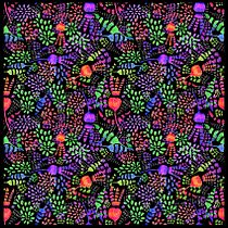 Mi nuevo Proyecto del curso Motivos para repetir flores con ceras. Un projet de Design  de Maria de los Angeles Cejas - 27.08.2015