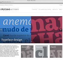 BLANCO letters: proyecto del curso Iniciación al Diseño Web con WordPress. Un proyecto de Caligrafía, Diseño editorial, Diseño gráfico y Tipografía de Juan Luis Blanco Aristondo - 02.09.2015