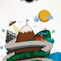 Mi Proyecto del curso Ilustración exprés con Illustrator y Photoshop. Traditional illustration, and Advertising project by Diego Ballen - 09.06.2015