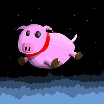 Flying Porky  Ein Projekt aus dem Bereich Design von Figuren von jorgelorenzohdz - 08.09.2015