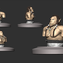Mi Proyecto del curso Modelado de personajes en 3D Ein Projekt aus dem Bereich 3D von camilo avila - 18.10.2017