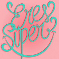  Proyecto del curso Los secretos dorados del lettering. T, and pograph project by Susana Fernández - 09.24.2015