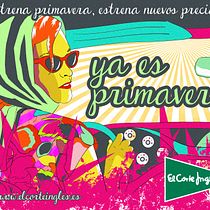 Ya es primavera en El Corte Inglés. Graphic Design project by conchigil - 09.19.2015