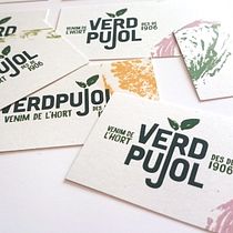 Identidad visual Handmade para Verd Pujol.. Projekt z dziedziny Br, ing i ident i fikacja wizualna użytkownika Natalia Beleta - 26.09.2015