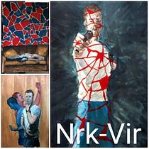 NRK-VIR. Ilustração tradicional projeto de Carlos Romero López - 09.08.2016