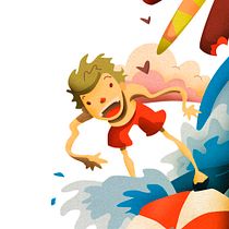 Ilustración exprés con Illustrator y Photoshop. Ilustração tradicional projeto de Cristina Pérez - 25.10.2015