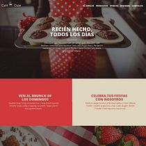 Mi Proyecto "Cafe Oslo". Un projet de Développement web de florencia perez colman - 05.11.2015