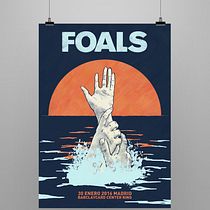 FOALS What Went Down. Mi Proyecto del curso Ilustración para music lovers. Graphic Design project by Noir Design - 10.29.2015