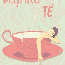Mi proyecto - Disfruta-Té Hornimans. Traditional illustration project by Beatriz Rubio Fernández - 10.31.2015