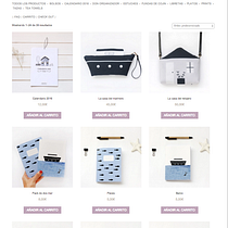 Mi tienda online. Un progetto di Product design, Web design e Illustrazione tradizionale di Nuria Diaz - 09.11.2015