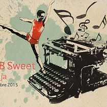 Mi Proyecto del curso Ilustración para music lovers. Cartel Anni B Sweet. Graphic Design, and Traditional illustration project by Cris Martinez Terré - 11.09.2015
