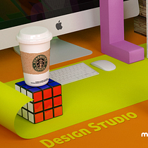 Mi Proyecto del curso Dirección de Arte con Cinema 4D. 3D, Art Direction, and Graphic Design project by Miguel Valera - 11.09.2015
