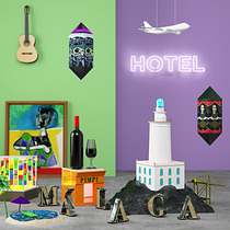 Proyecto del curso Dirección de Arte con Cinema 4D.. 3D, and Art Direction project by Tato Santiago - MDKdesign - 11.20.2015