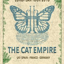 Mi Proyecto del curso Cartelismo ilustrado- The Cat Empire. Un proyecto de Bellas Artes de David Clemente Collados - 01.12.2015