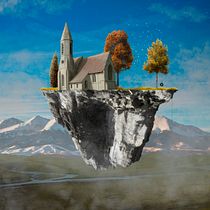 Mi Proyecto del curso Matte Painting: creando mundos fotorrealistas. Graphic Design, and Traditional illustration project by Gonzalo Sapunar - 12.05.2015